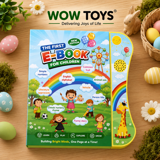 WOW TOYS® Interactive Educational Phonics E-Book with Sound & Learning Activities